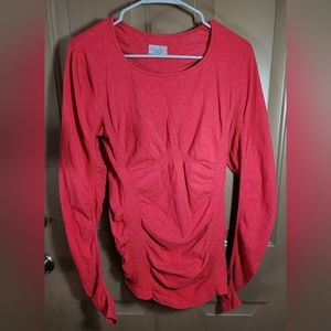Atheta Stretchy Long Sleeve Yoga Shirt SZ Large